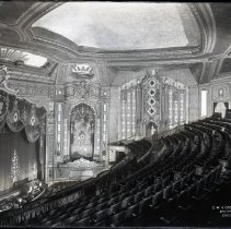 MO-Saint Louis-Ambassador Auditorium Right Wall and Stage from Balcony